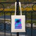 Lofi Reverie Analog Dreams Pixel 90s Desktop VHS Nostalgia Canvas Tote Bag