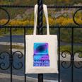 Lofi Reverie Analog Dreams Pixel 90s Desktop VHS Nostalgia Canvas Tote Bag