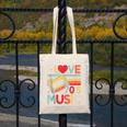 I Love 70's Music Retro Style Nostalgia Cassette 1970s Party Canvas Tote Bag