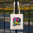 I Love The 70s Vintage Cassette Roller Vinyl Nostalgia 70s Canvas Tote Bag