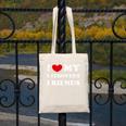 I Love My Introvert Friends I Heart My Introvert Friends Canvas Tote Bag