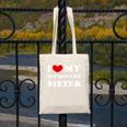 I Love My Introvert Sister I Heart My Introvert Sister Canvas Tote Bag I Love My Introvert Sister I Heart My Introvert Sister Canvas Tote Bag