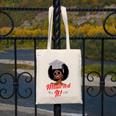 Master Degree Graduation Gifts Black Girl Canvas Tote Bag