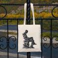 Men Pixel Art Geometric Book Human Drawing Graphic Men Canvas Tote Bag