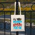 My Mommy Is A Graduate Shirt Matching Family Graduation Canvas Tote Bag