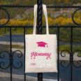 My Mommy Did It And She Did It For Me Graduation Daughter Canvas Tote Bag