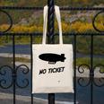 No Ticket Jones 80's Nostalgia Canvas Tote Bag