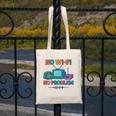 No Wi-Fi No Problem – Retro Dial Up Tech Nostalgia Premium Tri-Blend Canvas Tote Bag