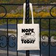 Nope Not Today Antisocial Introvert Cat Lover Men Women Kids Canvas Tote Bag Nope Not Today Antisocial Introvert Cat Lover Men Women Kids Canvas Tote Bag