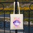 Not a Hugger Cute Pufferfish Autism Awareness Introverts Canvas Tote Bag