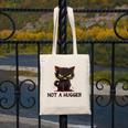 Not A Hugger Tee Angry Cat Sarcastic Cute Introvert Canvas Tote Bag Not A Hugger Tee Angry Cat Sarcastic Cute Introvert Canvas Tote Bag