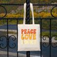 Peace Love Books Men Women Canvas Tote Bag