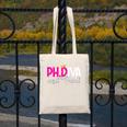 PhDiva Graduation Doctorate Student Graduate Canvas Tote Bag