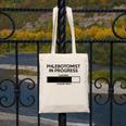 Phlebotomist In Progress Phlebotomy School Graduation Canvas Tote Bag