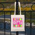 Pink STRAIGHT OUTTA Preschool PRE-K Graduation Canvas Tote Bag