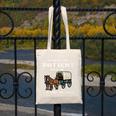 Please Be Patient I'm From The 1900s Amish Wagon & Vintage Premium Canvas Tote Bag