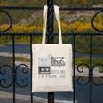 Please Be Patient With Me I'm From The 1900s Retired Fathers Premium Canvas Tote Bag