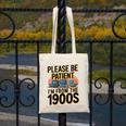 Please Be Patient I'm From The 1900s Retro Computer Canvas Tote Bag