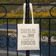 Please Be Patient I'm From The 1900s Vintage Over The Hill Premium Tri-Blend Canvas Tote Bag