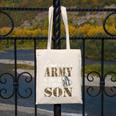 Proud Army National Guard Son National Guard Graduation Canvas Tote Bag
