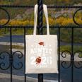 Proud Auntie Of A 2026 Senior Football Graduation Family Canvas Tote Bag