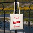 Proud Best Freind Of a Class Of 2026 Graduate For Graduation Premium Canvas Tote Bag