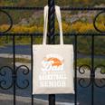 Proud Dad Of A 2025 Senior Basketball Graduation Canvas Tote Bag