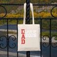 Proud Dad Of A 2026 Graduate Grad Senior Father Graduation Canvas Tote Bag