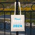 Proud Daddy Of 5th Grade Graduate 2024 Family Graduation Canvas Tote Bag
