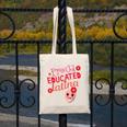 Proud Educated Latina Graduation Masters Degree PhD Canvas Tote Bag