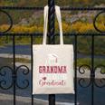 Proud Grandma Of 2025 College Graduate Family Graduation Canvas Tote Bag
