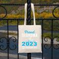 Proud Grandma Of Two 2023 Graduate Class 2023 Graduation Canvas Tote Bag