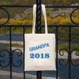 Proud Grandpa Of 2018 Senior T-Shirt Student Graduation Canvas Tote Bag