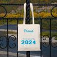 Proud Little Brother Of 5th Grade Graduate 2024 Graduation Premium Canvas Tote Bag