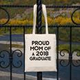 Proud Mom Of A 2018 Graduate Mama Graduation Canvas Tote Bag