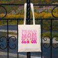 Proud Mom Of a 2025 Graduate Class Senior Graduation Mother Canvas Tote Bag