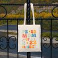 Proud Mom Of A Class Of 2023 Graduated Graduation Women Canvas Tote Bag
