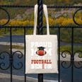 Proud Mom Of a Football Senior 2026 Graduation Gifts Canvas Tote Bag