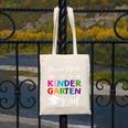 Proud Mom Of A Kindergarten Grad Shirt Graduation Canvas Tote Bag