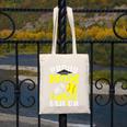 Proud Mom Of a Softball Senior Class Of 2025 Graduation Canvas Tote Bag