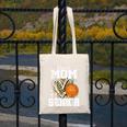 Proud Senior Mom Class Of 2026 Basketball Graduation Leopard Canvas Tote Bag