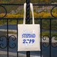 Proud STEPDAD Of A Class 2019 Senior Tshirt Graduation Canvas Tote Bag