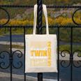Proud Twin Of a 2025 Graduate Grad Prom Graduation Squad 25 Canvas Tote Bag