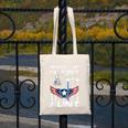 Proud US Air Force Aunt Flag Air Force Graduation Aunt Tee Canvas Tote Bag
