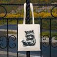 Raccoon With Book Cute Raccoons Reading Books Canvas Tote Bag