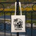 Raccoon Reading Books Summer Humor Trash Reader Canvas Tote Bag