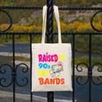 Raised On 90s Boy Bands Nostalgia Love Women Men Canvas Tote Bag Raised On 90s Boy Bands Nostalgia Love Women Men Canvas Tote Bag