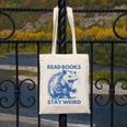 Read Books Stay Weird Canvas Tote Bag Read Books Stay Weird Canvas Tote Bag