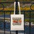 Reading Bookmarks Are For Quitters Reader Book Lovers Canvas Tote Bag