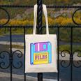 Retro TechnologyOld School Floppy Nostalgia 90s Generation Canvas Tote Bag